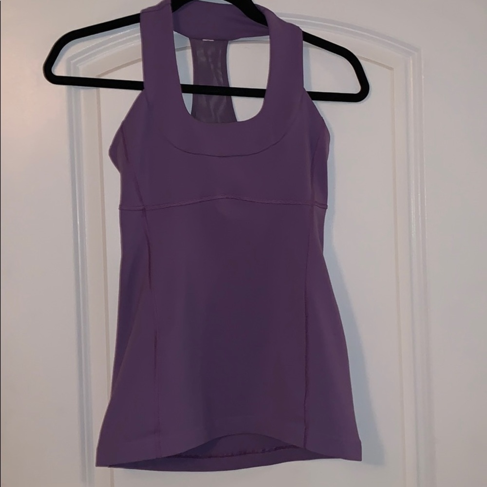 Lavender Lululemon tank top